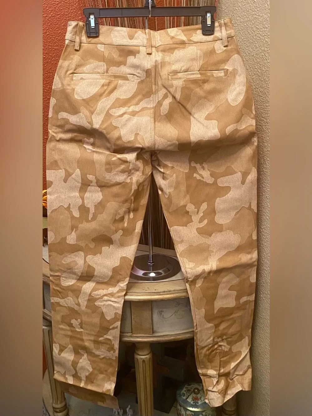 boohooMAN WashedCamo Boxy Harrington/Worker Jacket& FixedWaistCarpenter Trousers